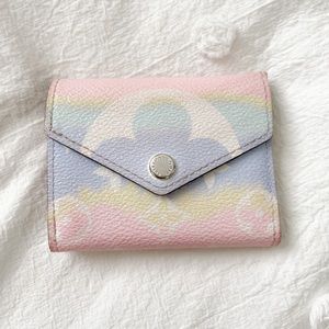 Louis Vuitton Monogram Escale Zoe Wallet Pastel